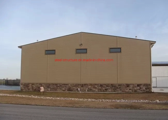 Modern Prefabricated Steel Structure Aircraft Parking Shed Airplane Hangar