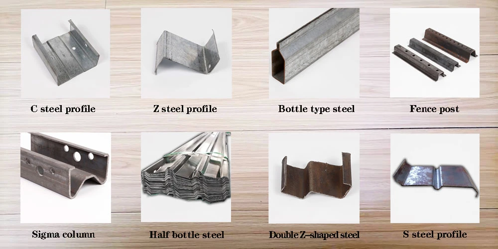 Hot Galvanizing / Steel Structure Factory House Surface / Z-Shaped Purlin